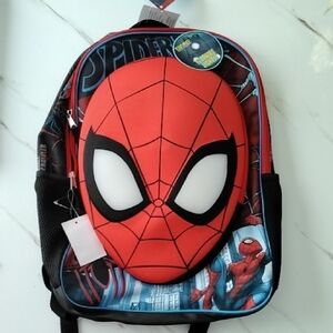 Marvel Spider-Man Red and Black Kids Backpack